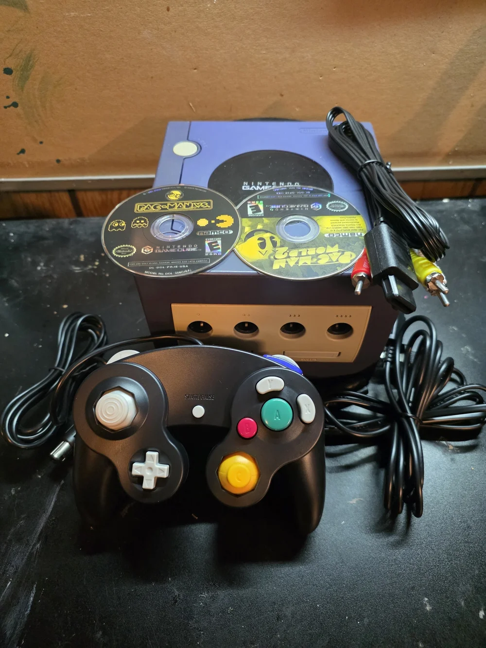 Navy Blue GameCube Console Bundle